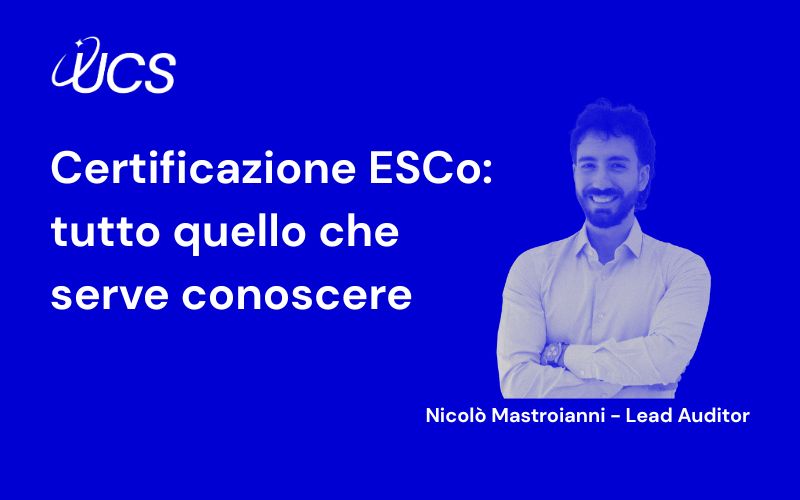 Certificazione ESCo